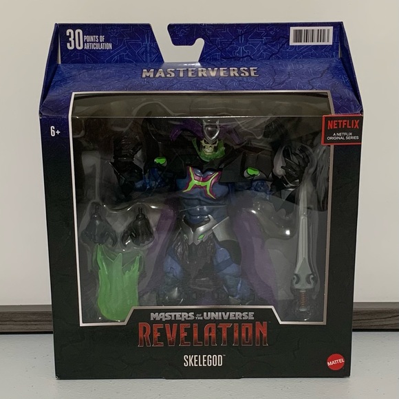 MASTERVERSE The Masters of The Universe: Revelation SKELEGOD Action Figure-NIB - Picture 1 of 11